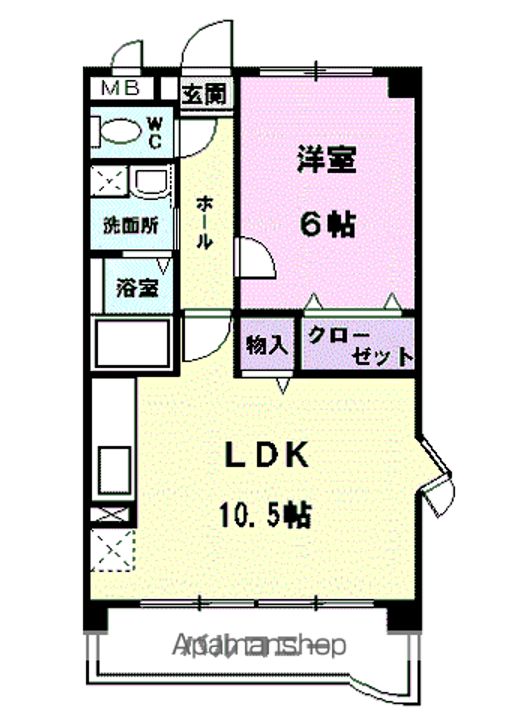 メゾンエトワールの間取り