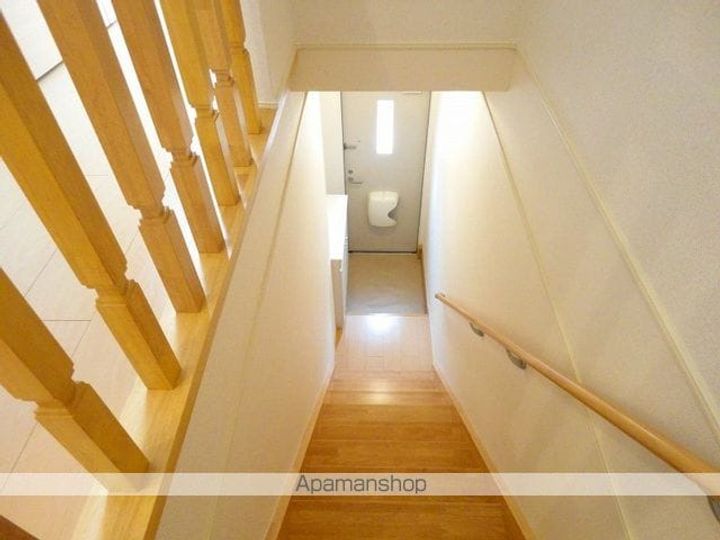 山梨県笛吹市石和町市部の賃貸アパートの玄関