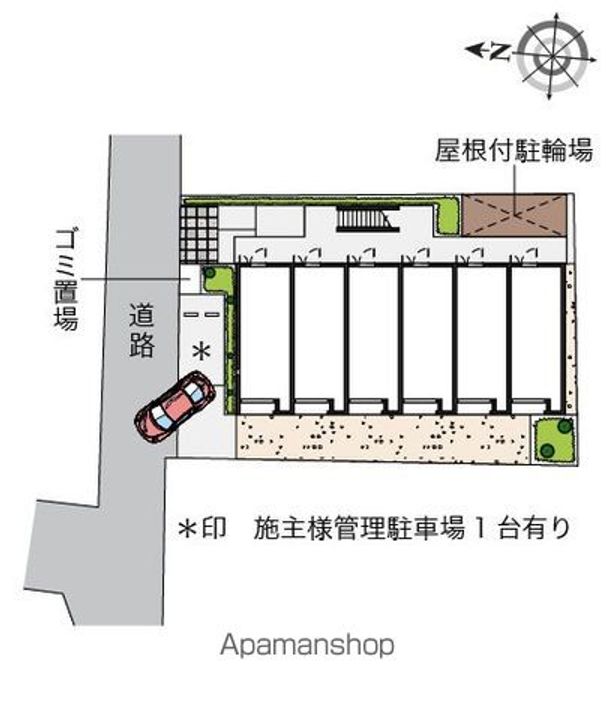 東京都中野区上鷺宮3丁目の賃貸アパート105のその他画像
