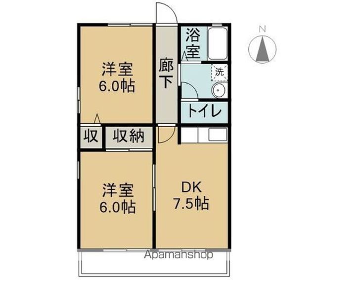 シティハイム今井の間取り