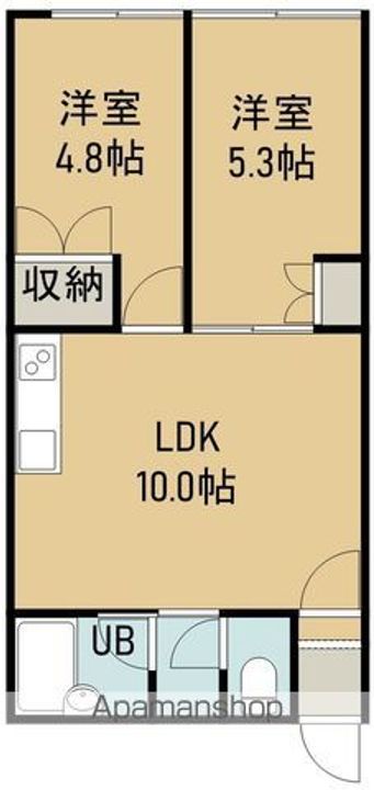 五稜郭パークハイツの間取り