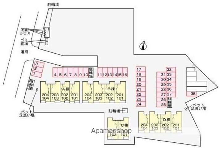 香川県綾歌郡綾川町滝宮の賃貸アパートのその他画像