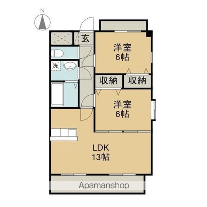 ルミエール301の間取り