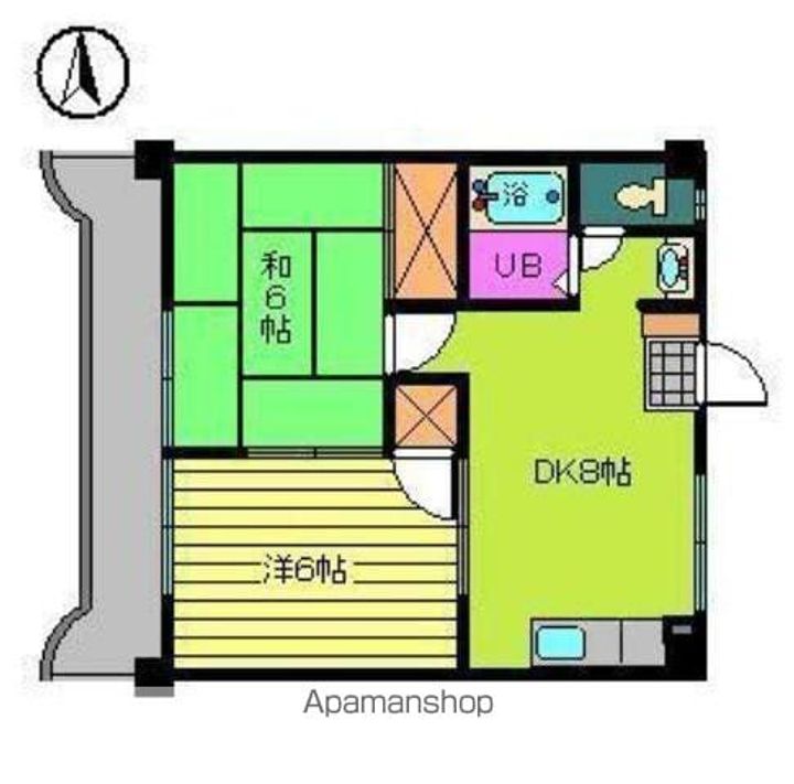 レジデンス華の間取り