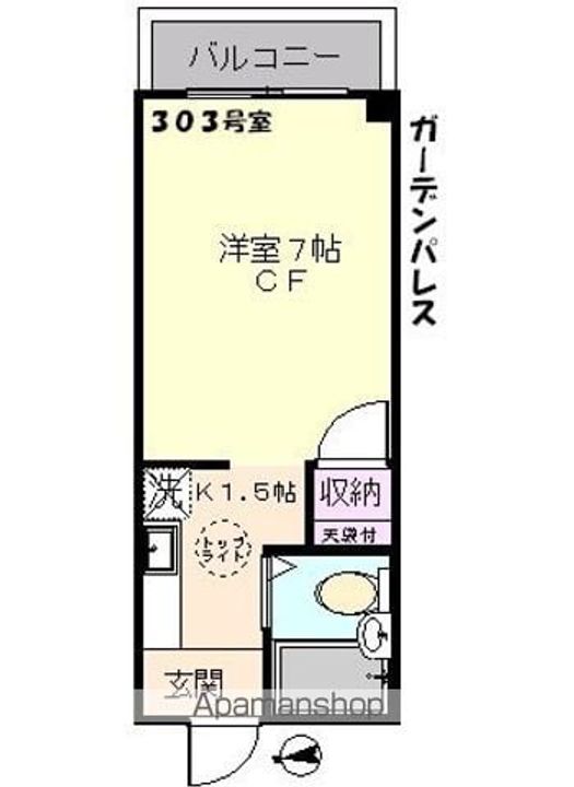ガーデンパレスの間取り
