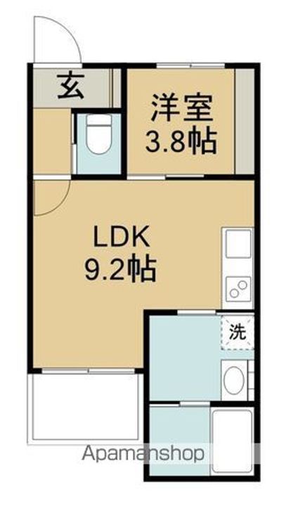 LIEN鯨多の間取り