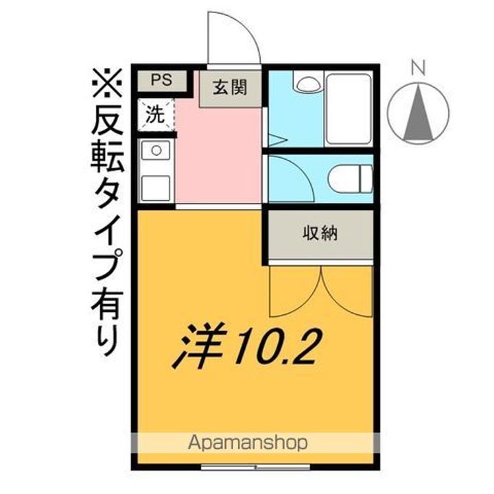 エフ・ニイジマ207の間取り