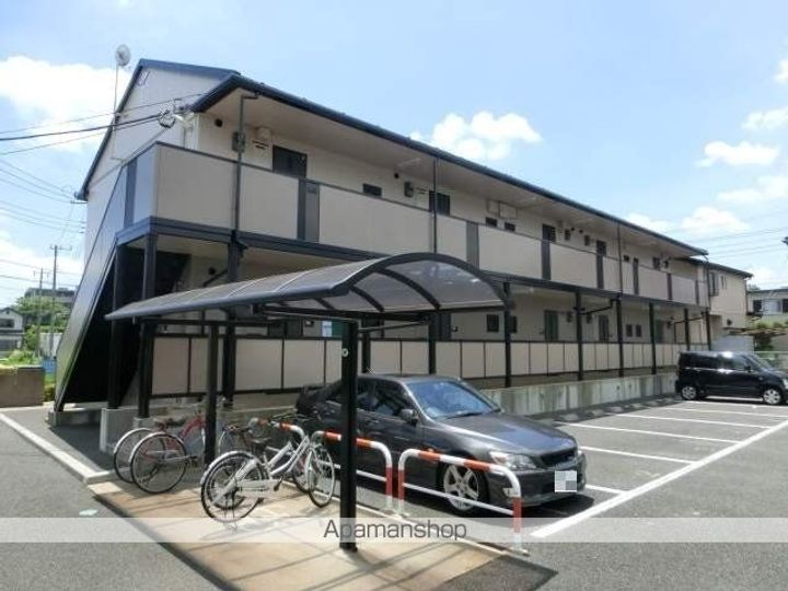 埼玉県春日部市梅田2丁目の賃貸アパートの外観