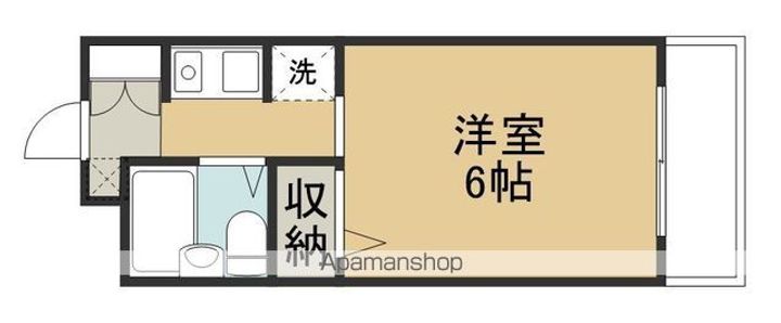 エレガンス宮町413の間取り