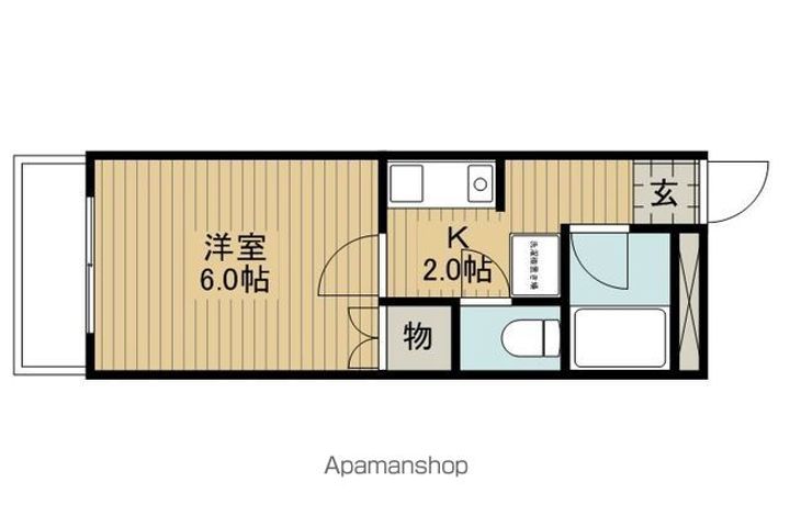 サンベルクイマイ307の間取り