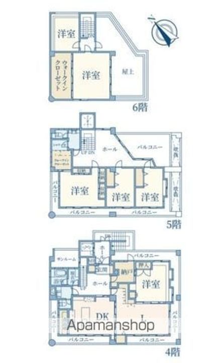 メゾンドール追分の間取り