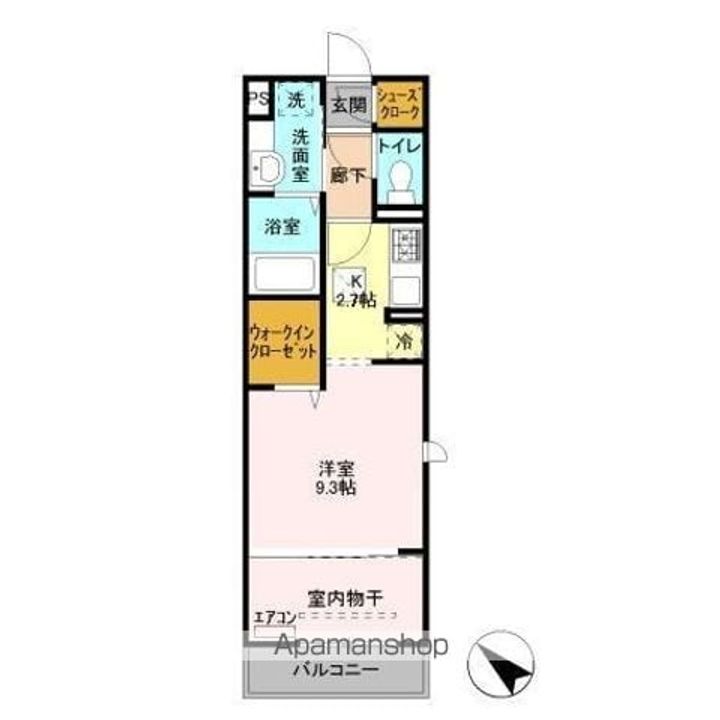 クレール馬橋の間取り