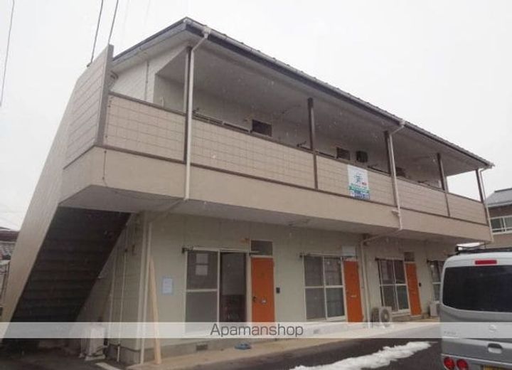 福島県郡山市安積町日出山字大洲河原の賃貸アパートの外観