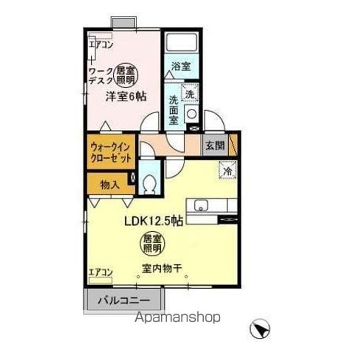 フォンティーヌ大津ヶ丘の間取り