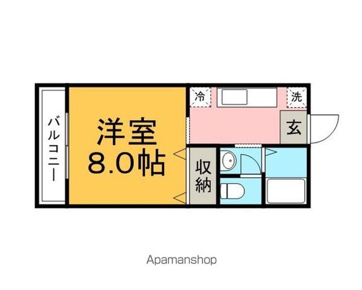サンビレッジ赤坂の間取り
