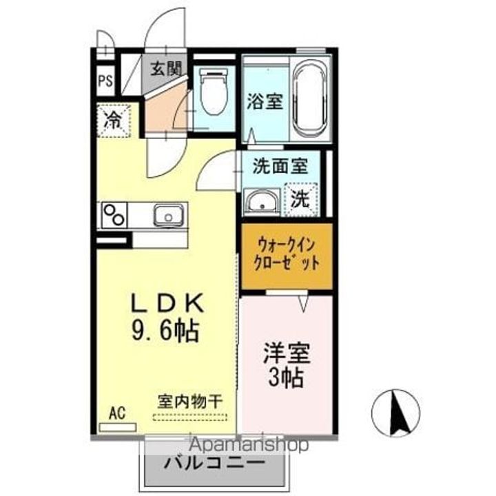 カーサ・フェリオ南佐古の間取り