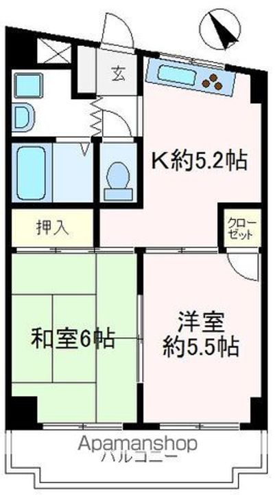 ハイム・ユーゲントの間取り