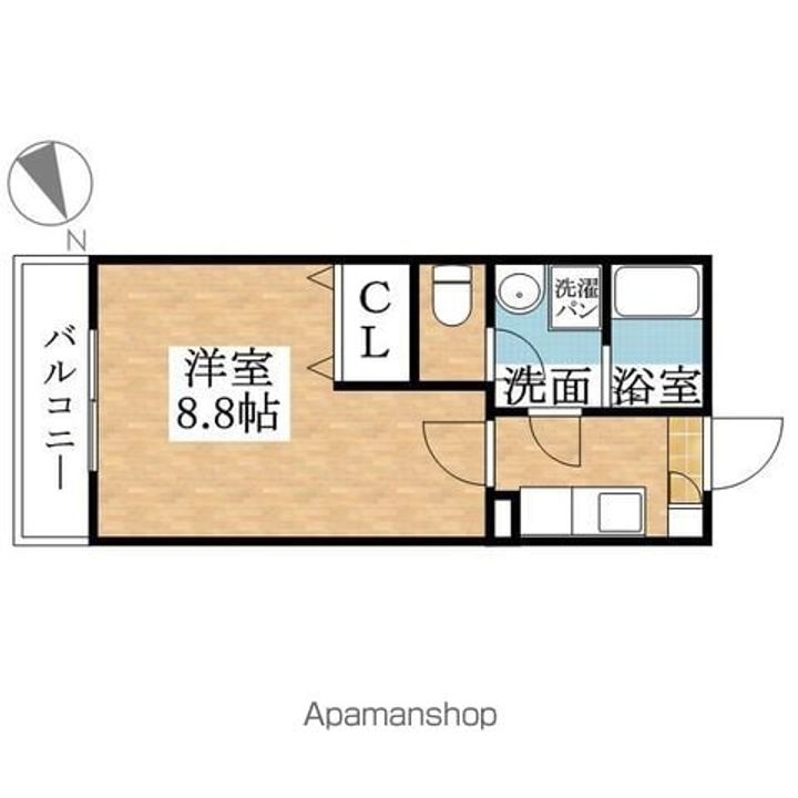 クレフラスト坂井戸の間取り
