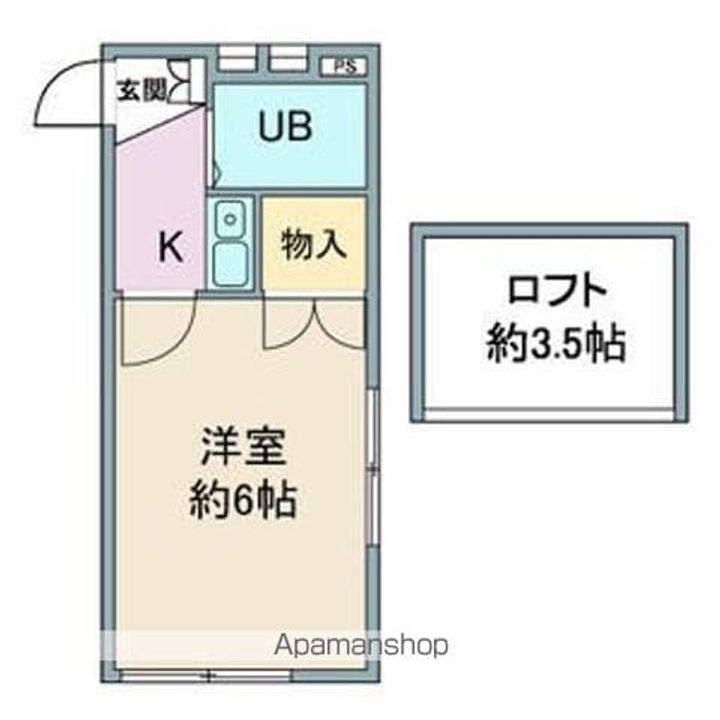 カーサ栄生の間取り