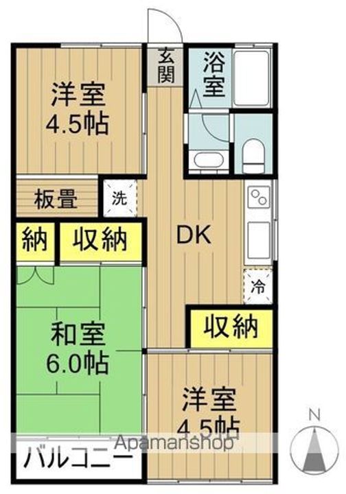 C.YAMANAKA202の間取り