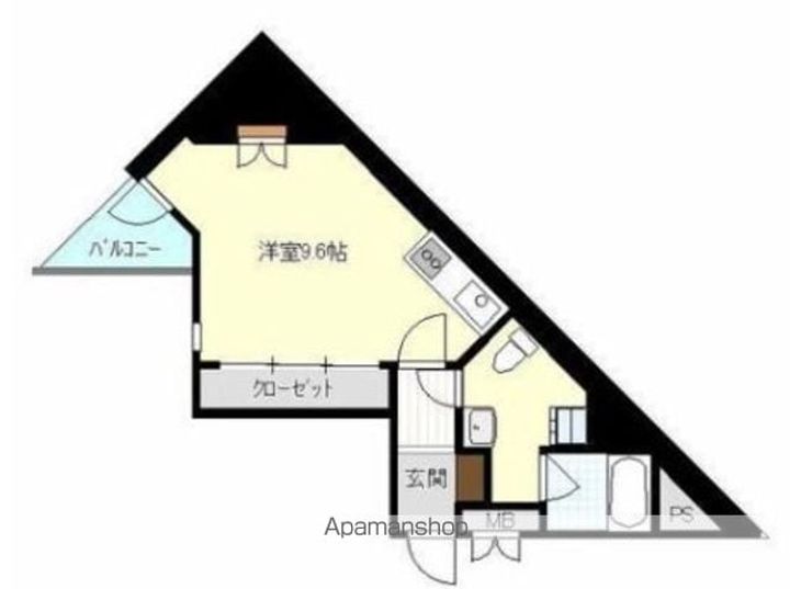 メイプル駅西通506の間取り