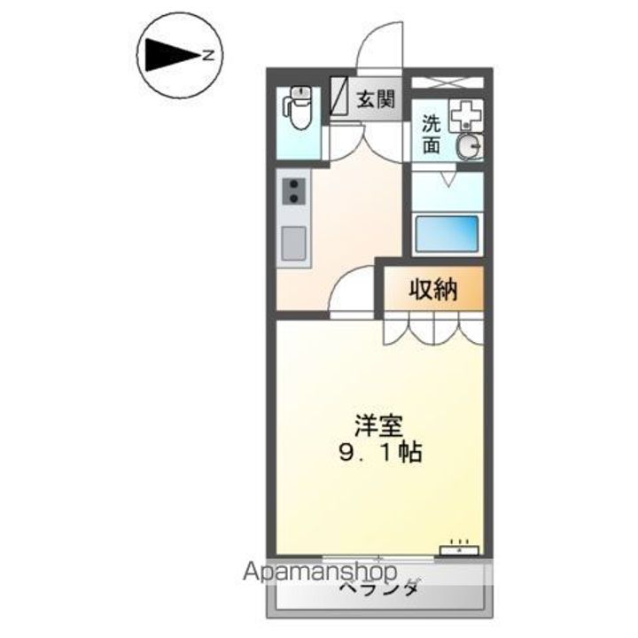 WHITE LILYの間取り