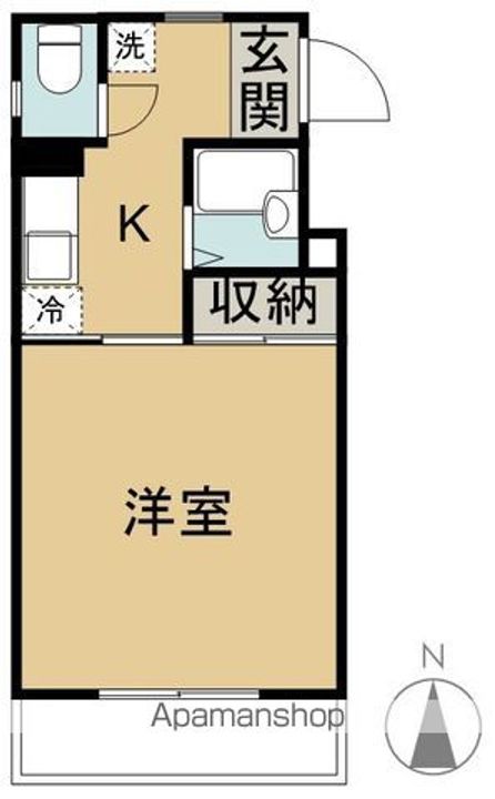 サンライフ有楽704の間取り