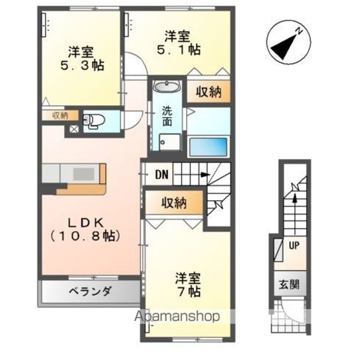アピラの間取り