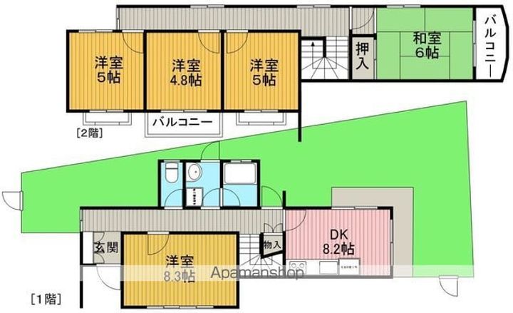 カミニートみきの間取り
