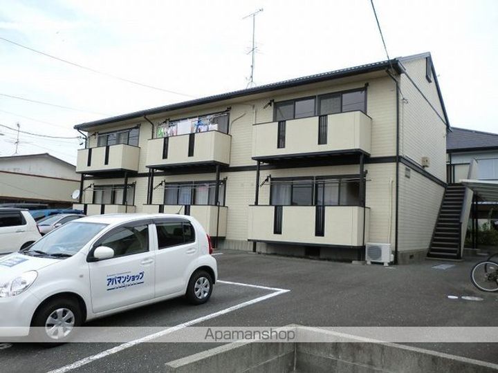 静岡県浜松市中央区安松町の賃貸アパートの外観