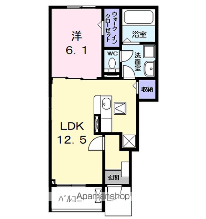 セシルⅡの間取り