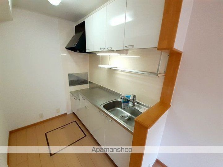 岐阜県岐阜市河渡4丁目の賃貸アパートのキッチン