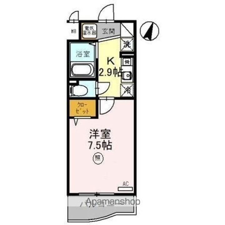 アースマーシーマンションの間取り