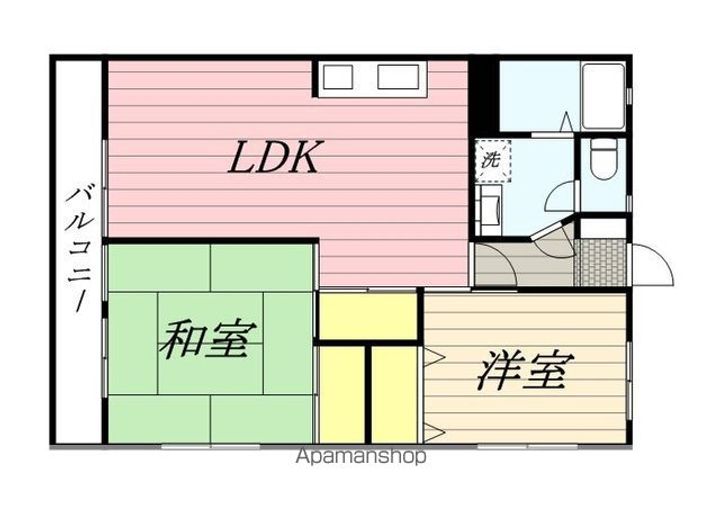 コーポ清風台の間取り