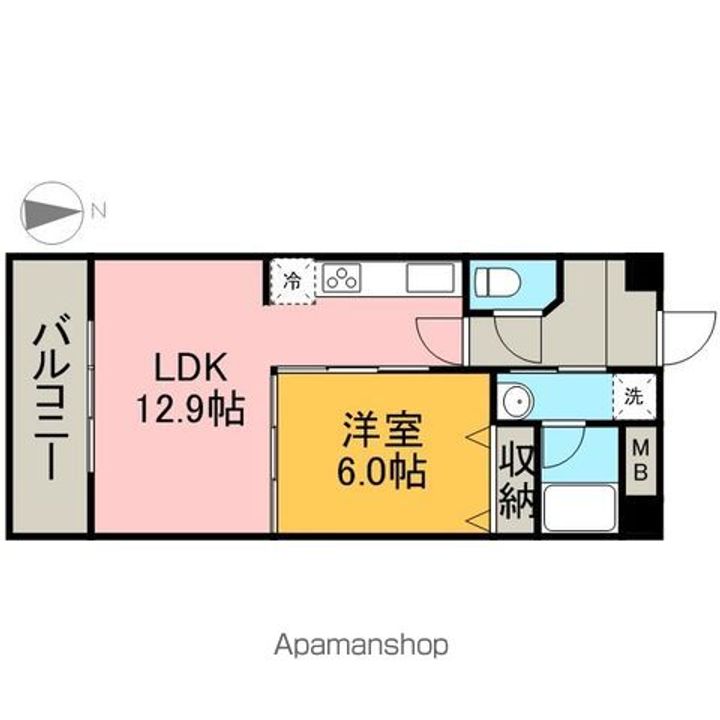 ガレリアM千代田の間取り