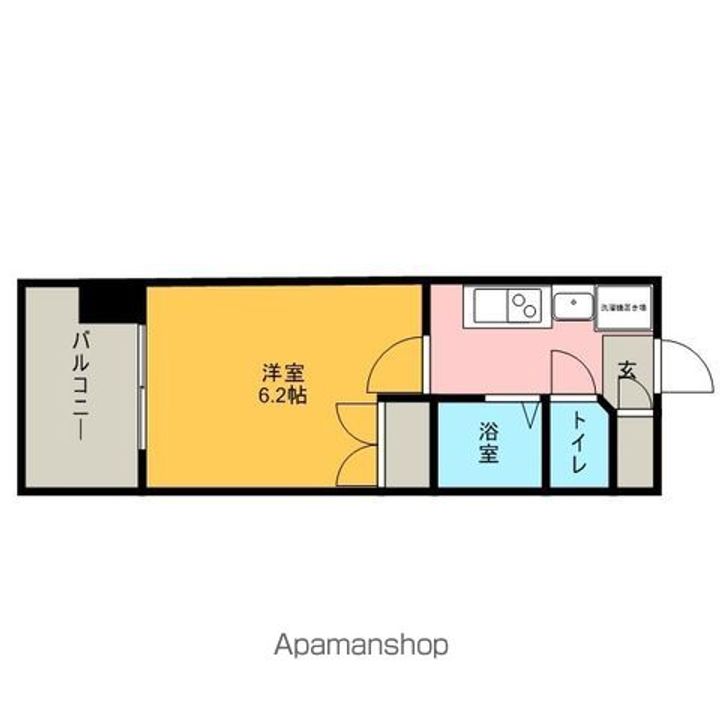 パルティール城西の間取り