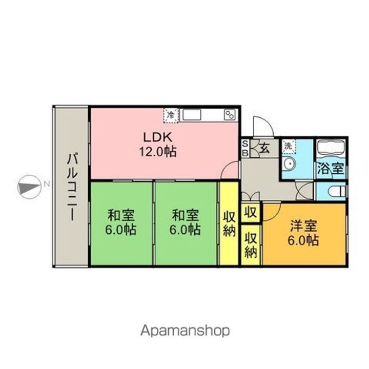 レジデンス飯田2の間取り