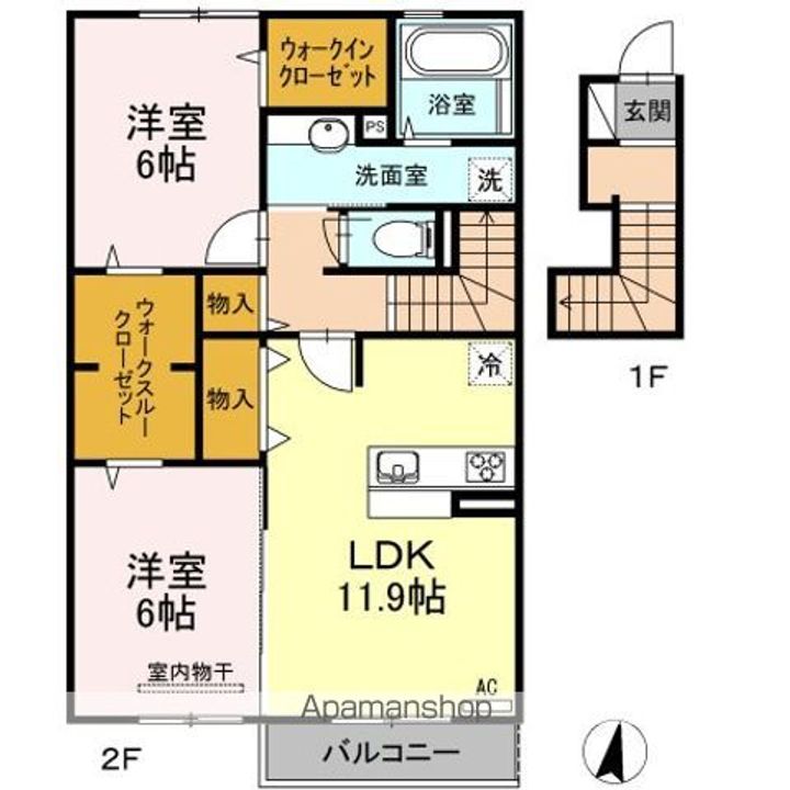 GRACE・Kの間取り