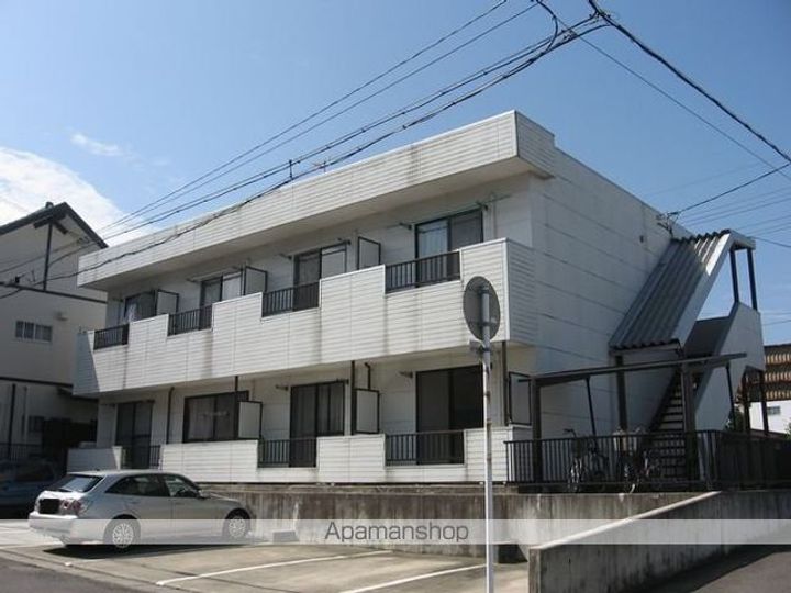 福島県郡山市鶴見坦2丁目の賃貸アパートの外観