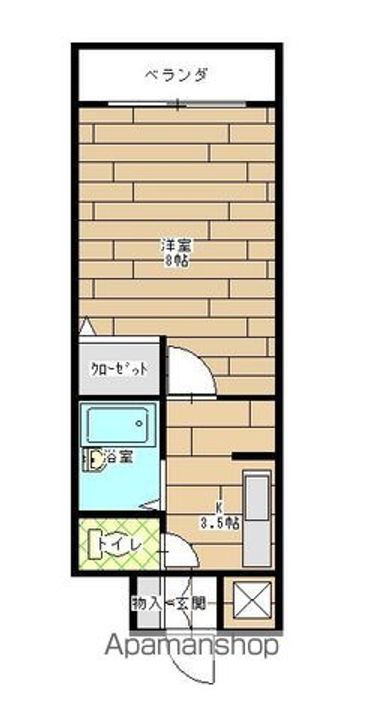 フレグランス萩原の間取り