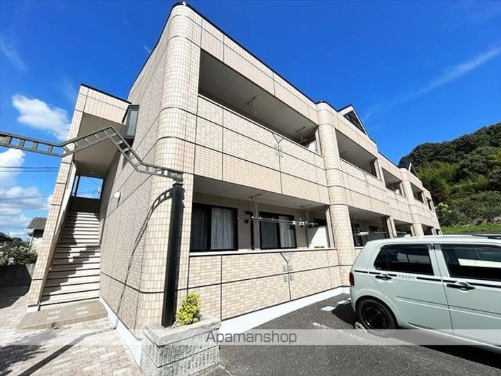 岡山県笠岡市笠岡の賃貸アパートの外観