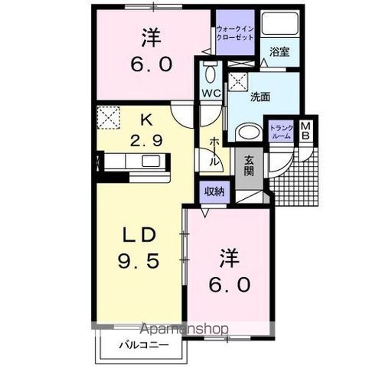 ファーストレジデンスの間取り