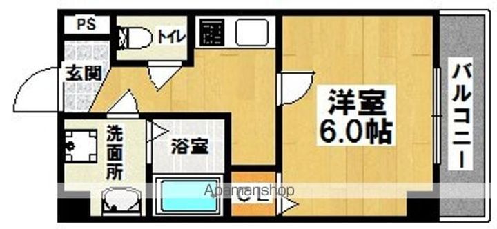 大阪府大阪市住吉区清水丘3丁目の賃貸マンションの間取り