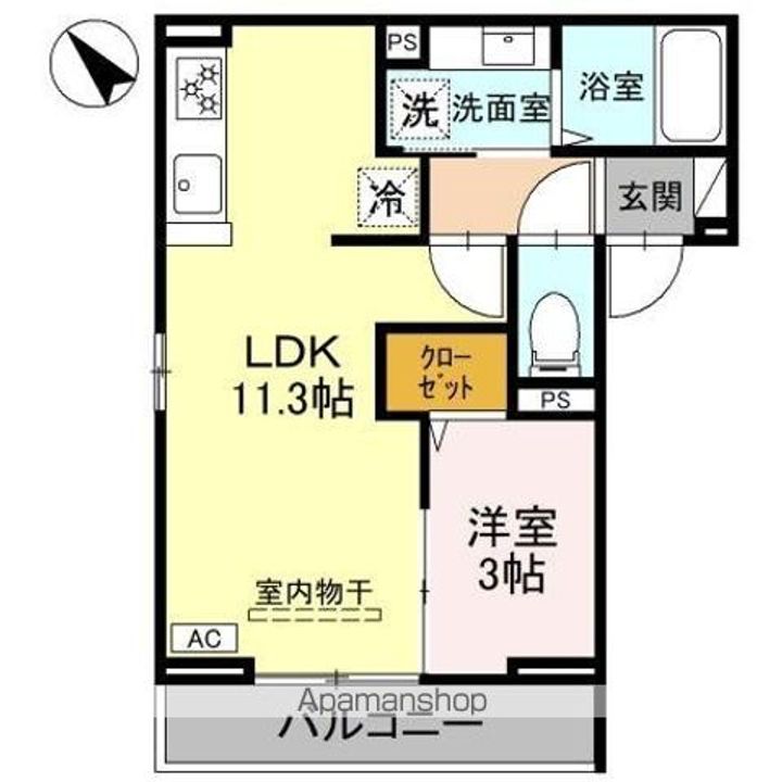(仮称)D−ROOM下藤沢PJの間取り