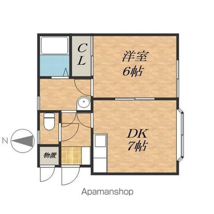 メゾンマノワールの間取り