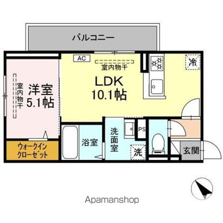 ディアライズ北山の間取り