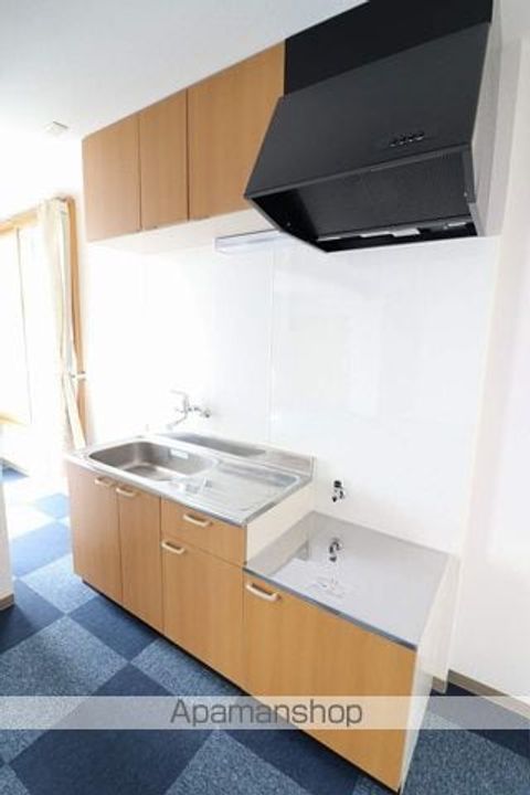福島県郡山市本町2丁目の賃貸アパートのキッチン