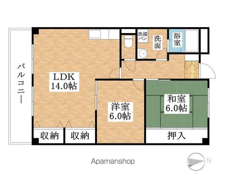 リンピア INOUEの間取り
