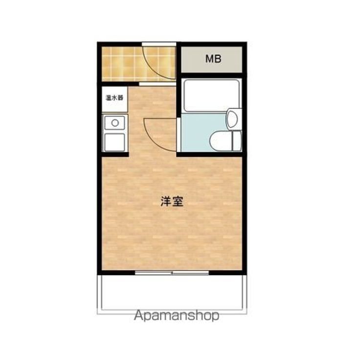 おおやマンションⅡ422の間取り