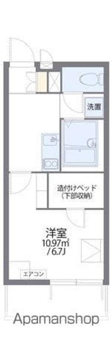 レオパレスRTフォーブルの間取り